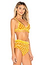view 2 of 5 TOP BIKINI TRIANGULAR ELIAS in Yellow