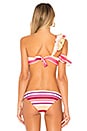 view 3 of 4 TOP BANDEAU SOFIA in Crimson Stripe
