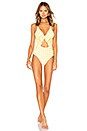 view 1 of 3 Darla One Piece in Yellow Gingham