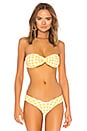 view 1 of 4 Darla Top in Yellow Gingham