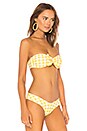view 2 of 4 Darla Top in Yellow Gingham