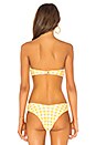 view 3 of 4 Darla Top in Yellow Gingham