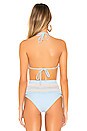 view 3 of 4 Nina Top in Light Blue