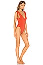 view 2 of 4 Maryjane One Piece in Metallic Fire Coral