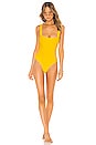 view 1 of 3 Flirty One Piece in Golden Yellow