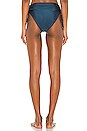 view 3 of 4 Rini High Waist Bottom in Deep Sea