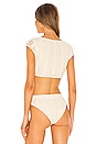 view 4 of 4 Aisha Tankini in Ivory