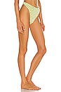 view 2 of 5 BRAGUITA BIKINI SAMMIE in Chartreuse Dot