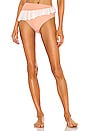 view 1 of 4 Julieta High Waist Bottom in Peach & White