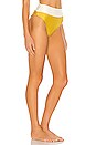 view 2 of 4 BAS DE MAILLOT DE BAIN MACK in Chartreuse & Ivory