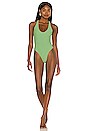 view 2 of 3 Dylan One Piece in Green Sea