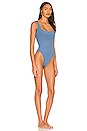 view 3 of 3 Aminah One Piece in Arctic Blue