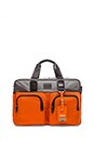 view 1 of 5 Alpha Bravo Everett Essential Tote in Grey & Orange