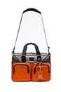 view 5 of 5 Alpha Bravo Everett Essential Tote in Grey & Orange