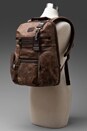 view 6 of 6 Alpha Bravo Leather Knox Backpack in Brown