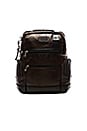 view 1 of 4 Alpha Bravo Leather Knox Backpack in Dark Brown