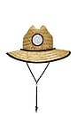 view 1 of 3 The Patch Straw Hat in Straw