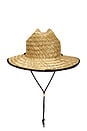 view 2 of 3 The Patch Straw Hat in Straw