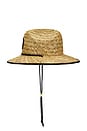 view 3 of 3 The Patch Straw Hat in Straw