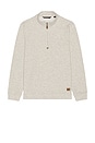 view 1 of 5 Cloud 1/4 Zip Sweater in Heather Grey