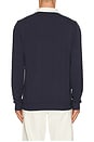 view 2 of 5 Amenities Collar Long Sleeve Polo Sweatshirt in Total Eclipse
