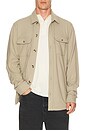 view 1 of 4 CHAQUETA TIPO CAMISA PEAK in Weathered Teak