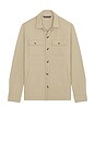 view 5 of 4 CHAQUETA TIPO CAMISA PEAK in Weathered Teak