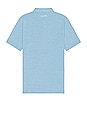 view 2 of 3 The Heater Polo Shirt in Heather Heritage Blue