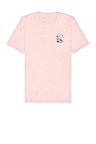 view 2 of 3 Uncharted Waters T-Shirt in Heather Blush