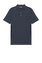 view 1 of 3 The Heater Polo in Vintage Indigo & Black