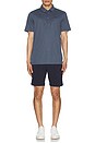 view 5 of 5 The Zinna 2.0 Polo in Mood Indigo