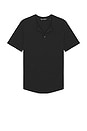 view 4 of 4 CAMISETA HENLEY CLOUD in Black