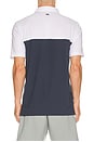view 2 of 4 Travis Mathew Featherweight Colorblock Polo in White