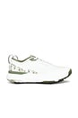 view 1 of 6 The Nuage Mega Golf Sneakers in White & Green