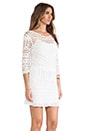 view 2 of 5 Crochet Dress in White