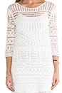 view 5 of 5 Crochet Dress in White