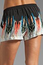 view 6 of 7 Palma Drawstring Shorts in Watercolor Border