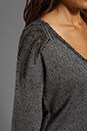view 6 of 6 Walter's Walk Fringe Sweater in Grey