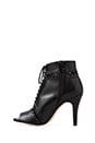 view 5 of 5 Magan Lace Up Peep Toe Bootie in Black