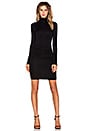 view 4 of 4 Turtleneck Dress in Black