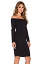 view 2 of 4 Off The Shoulder Dress in Black