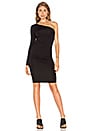 view 1 of 3 One Shoulder Bodycon Dress in Black