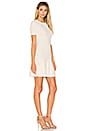 view 2 of 4 Embossed Jacquard Dress in Ecru