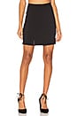 view 1 of 4 Double Slit Mini Skirt in Black