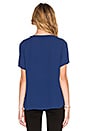 view 3 of 3 Short Sleeve Top in Navy