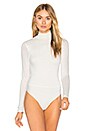 view 2 of 5 Turtleneck Bodysuit in Off White
