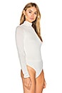 view 3 of 5 Turtleneck Bodysuit in Off White