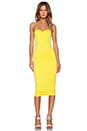 view 1 of 3 Bandeau Midi Dress in Lime