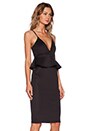 view 2 of 4 Cami Peplum Dress in Black