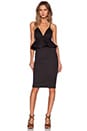 view 4 of 4 Cami Peplum Dress in Black